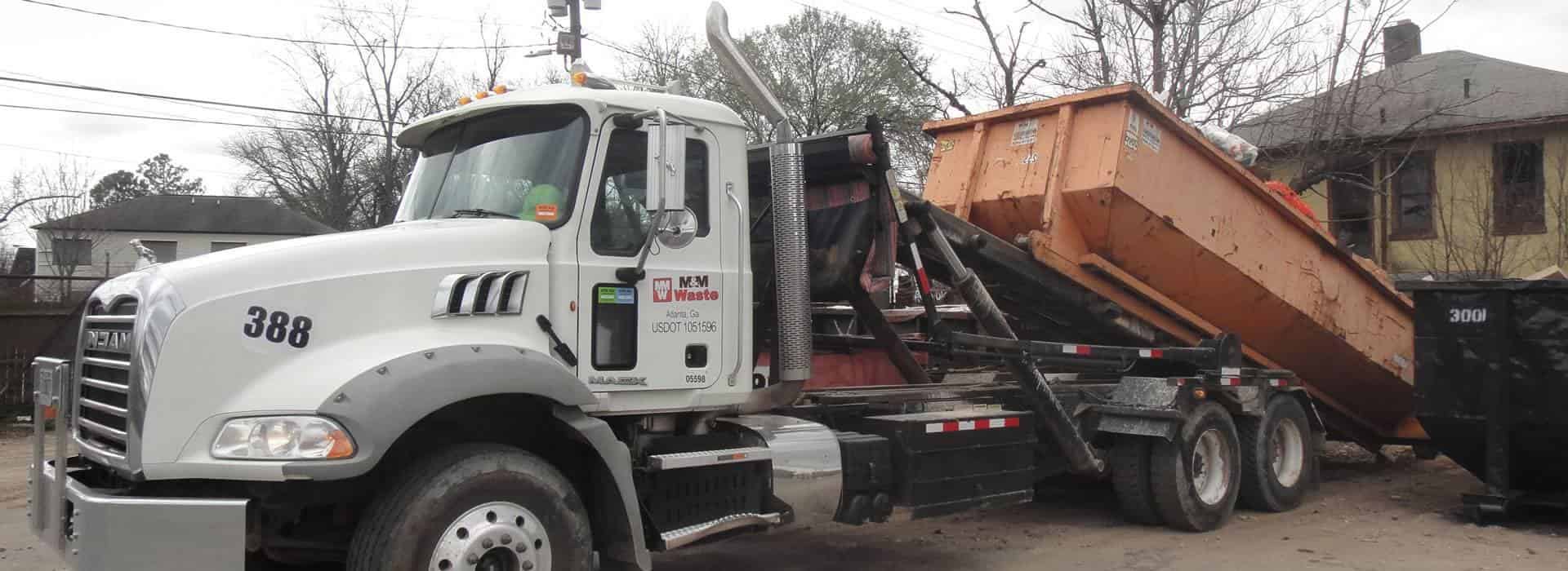 Dumpster Rental Atlanta M&M Waste Dumpsters